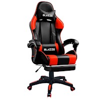 Silla Gamer ergonómica Blazze Loot  Rojo